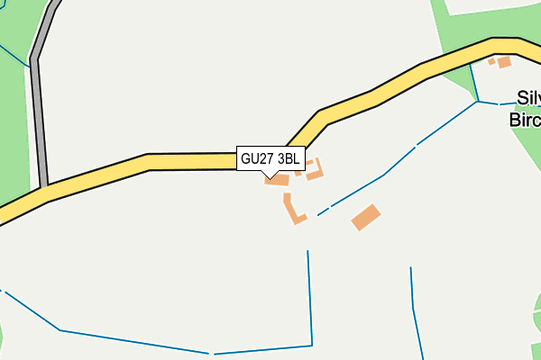 GU27 3BL map - OS OpenMap – Local (Ordnance Survey)