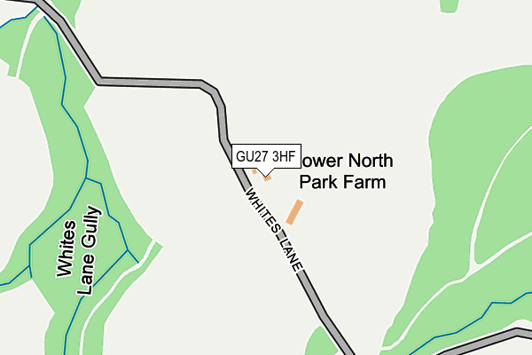 GU27 3HF map - OS OpenMap – Local (Ordnance Survey)