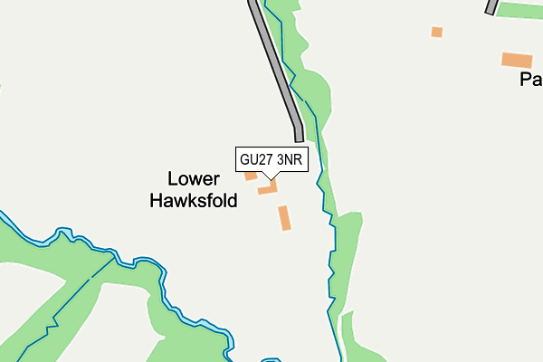 GU27 3NR map - OS OpenMap – Local (Ordnance Survey)