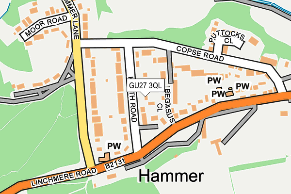 Map of HAMMER BUILDING SERVICES LIMITED at local scale