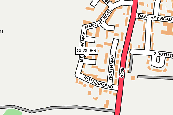 GU28 0ER map - OS OpenMap – Local (Ordnance Survey)