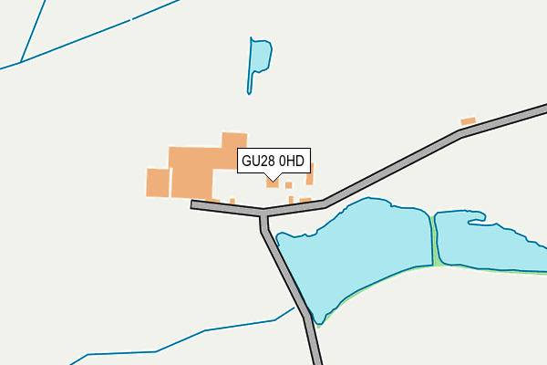 GU28 0HD map - OS OpenMap – Local (Ordnance Survey)