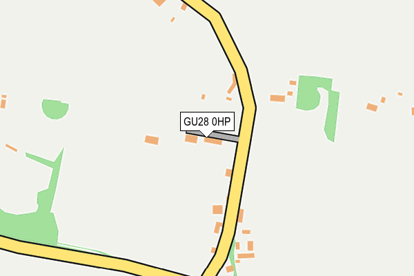 GU28 0HP map - OS OpenMap – Local (Ordnance Survey)