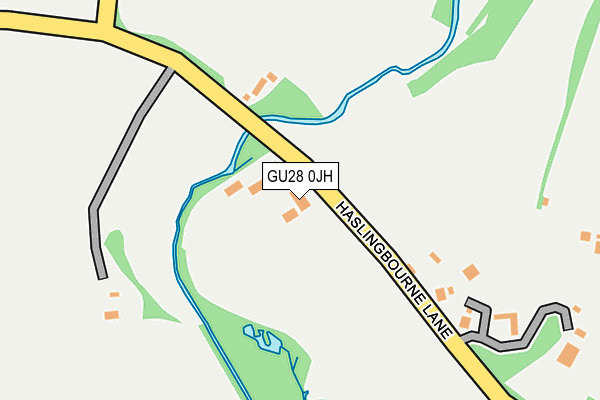 GU28 0JH map - OS OpenMap – Local (Ordnance Survey)