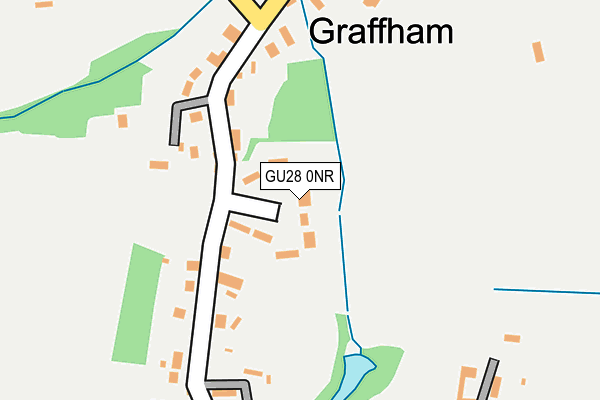 GU28 0NR map - OS OpenMap – Local (Ordnance Survey)