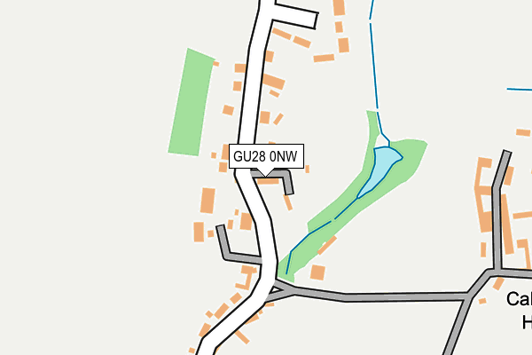 GU28 0NW map - OS OpenMap – Local (Ordnance Survey)