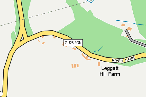 GU28 9DN map - OS OpenMap – Local (Ordnance Survey)