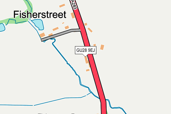 GU28 9EJ map - OS OpenMap – Local (Ordnance Survey)