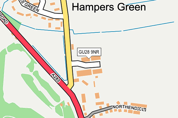 Map of SØDT LTD at local scale