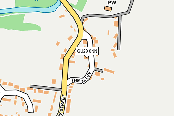 GU29 0NN map - OS OpenMap – Local (Ordnance Survey)