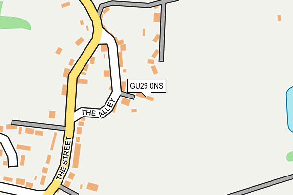 GU29 0NS map - OS OpenMap – Local (Ordnance Survey)