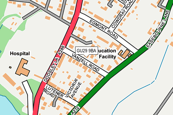 Map of ZANNA WESTGATE DESIGN LIMITED at local scale