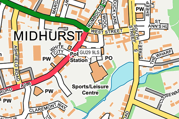 Map of BOND'S O'EUSTON ROAD LIMITED at local scale