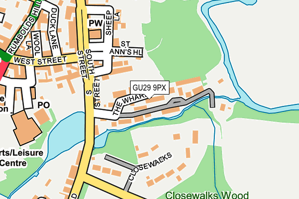 Map of BELLEVUE CYCLE NETWORK LTD at local scale