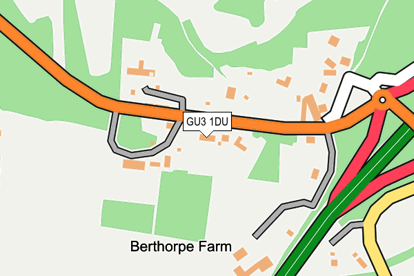 Map of GROVE FARM NURSERY LIMITED at local scale