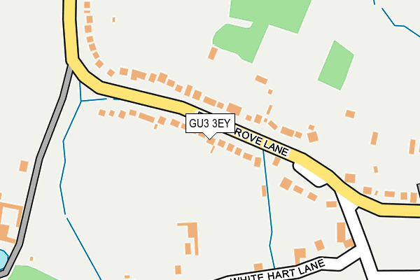 GU3 3EY map - OS OpenMap – Local (Ordnance Survey)
