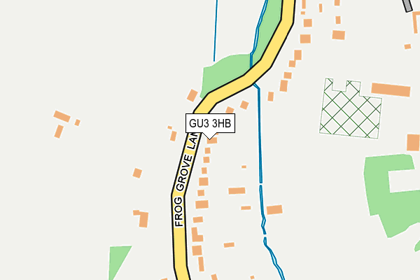 GU3 3HB map - OS OpenMap – Local (Ordnance Survey)