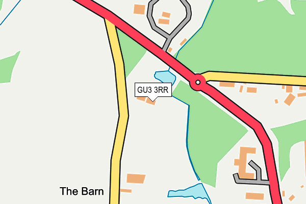 GU3 3RR map - OS OpenMap – Local (Ordnance Survey)