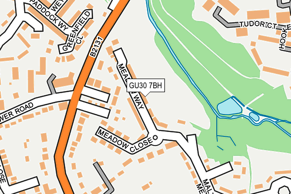 GU30 7BH map - OS OpenMap – Local (Ordnance Survey)