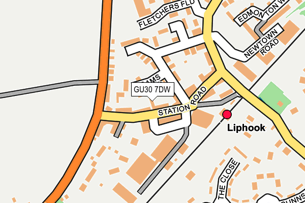 Map of CHILTLEE VIEW (LIPHOOK) MANAGEMENT LIMITED at local scale
