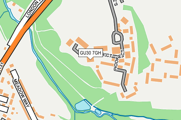 GU30 7GH map - OS OpenMap – Local (Ordnance Survey)