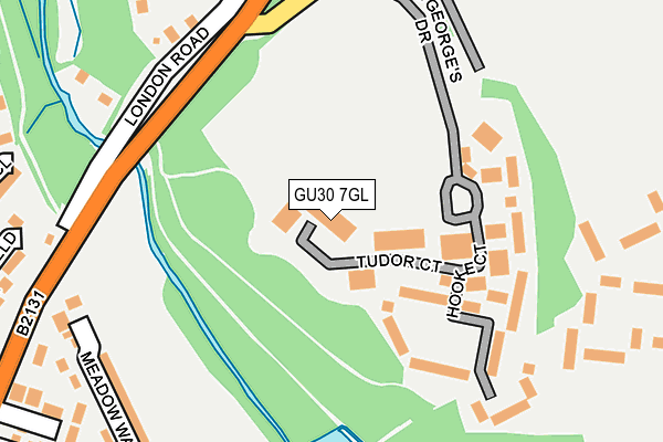 GU30 7GL map - OS OpenMap – Local (Ordnance Survey)