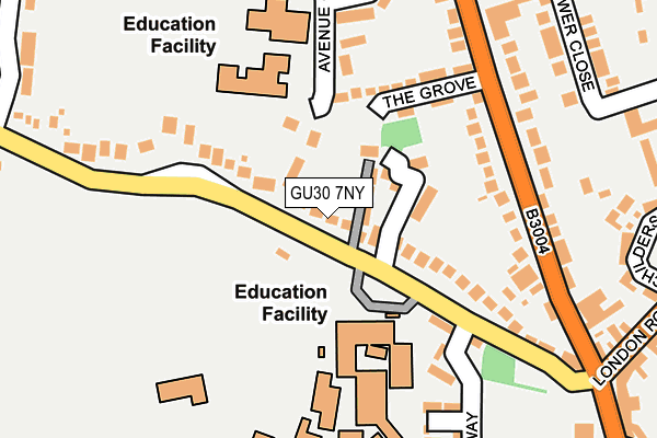 Map of ESCA SERVICES LTD. at local scale