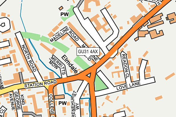 Map of EDZED LIMITED at local scale