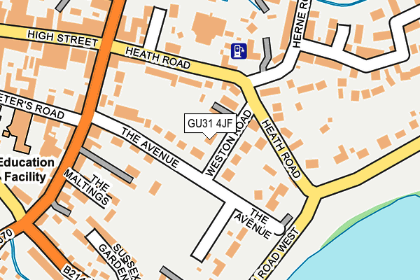 Map of HOMETOWN LOGISTICS LIMITED at local scale