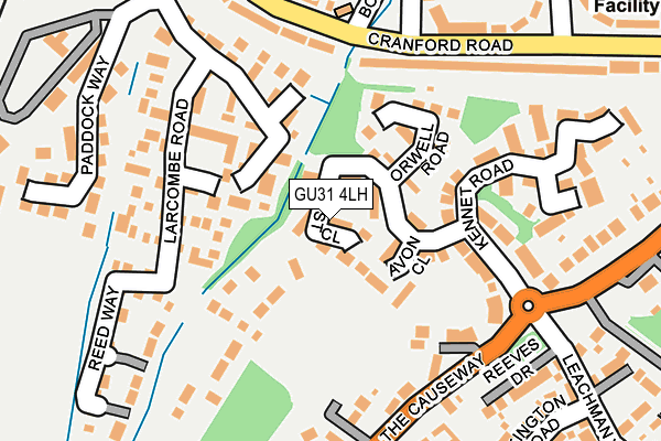 GU31 4LH map - OS OpenMap – Local (Ordnance Survey)