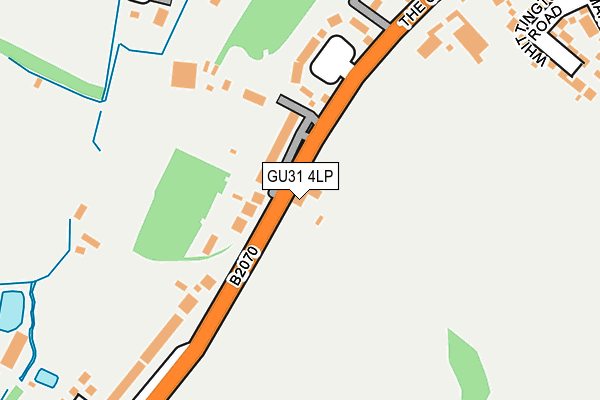 GU31 4LP map - OS OpenMap – Local (Ordnance Survey)