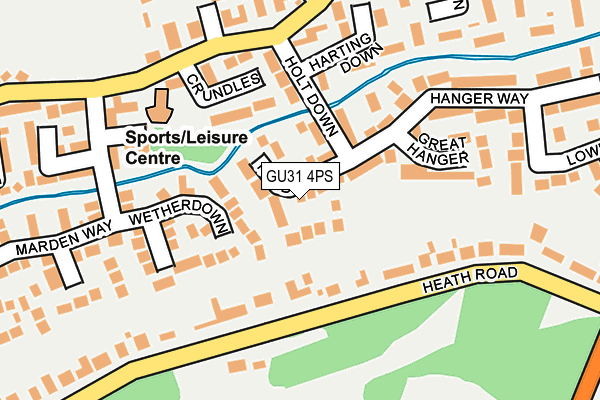 Map of MARRES LTD at local scale
