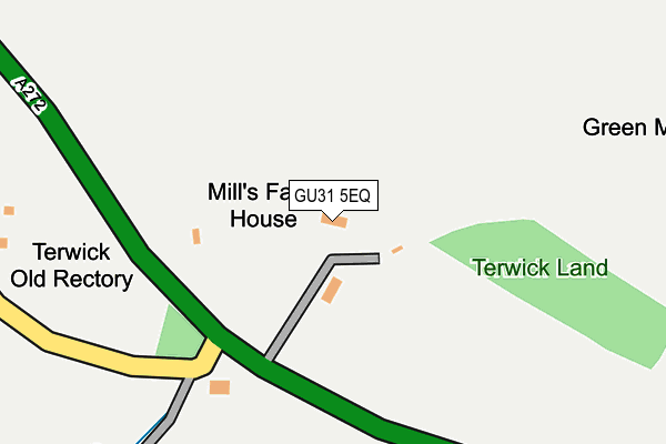 GU31 5EQ map - OS OpenMap – Local (Ordnance Survey)