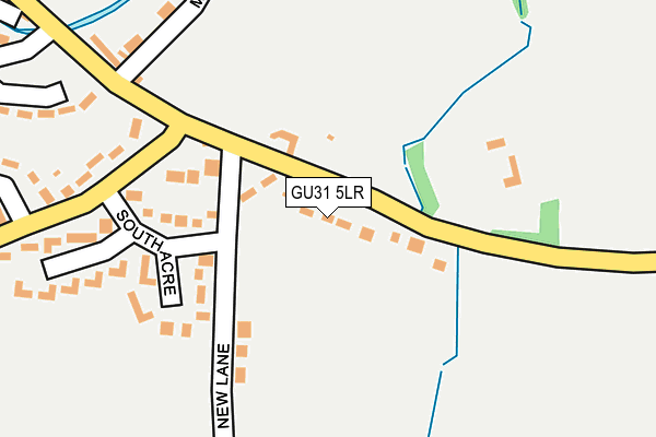 GU31 5LR map - OS OpenMap – Local (Ordnance Survey)