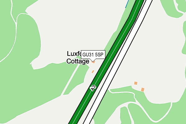 GU31 5SP map - OS OpenMap – Local (Ordnance Survey)