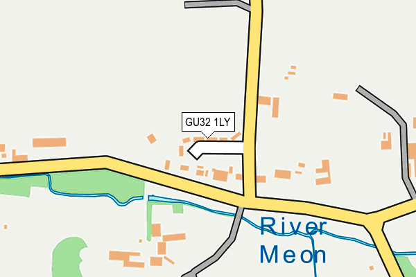 GU32 1LY map - OS OpenMap – Local (Ordnance Survey)
