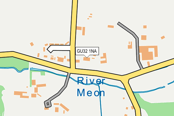 GU32 1NA map - OS OpenMap – Local (Ordnance Survey)