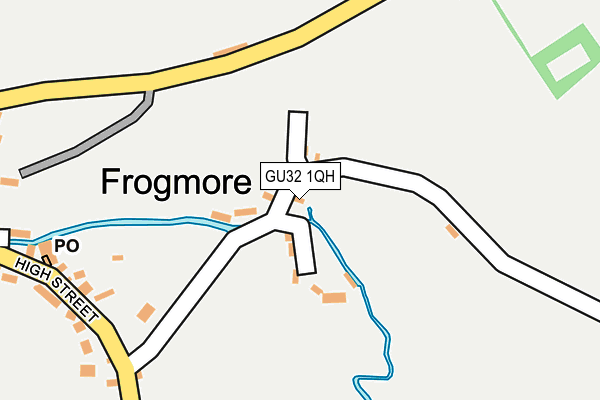 GU32 1QH map - OS OpenMap – Local (Ordnance Survey)