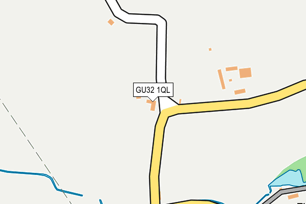 GU32 1QL map - OS OpenMap – Local (Ordnance Survey)