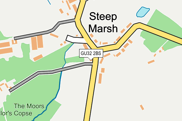 GU32 2BS map - OS OpenMap – Local (Ordnance Survey)