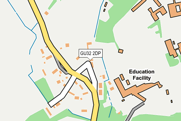 GU32 2DP map - OS OpenMap – Local (Ordnance Survey)