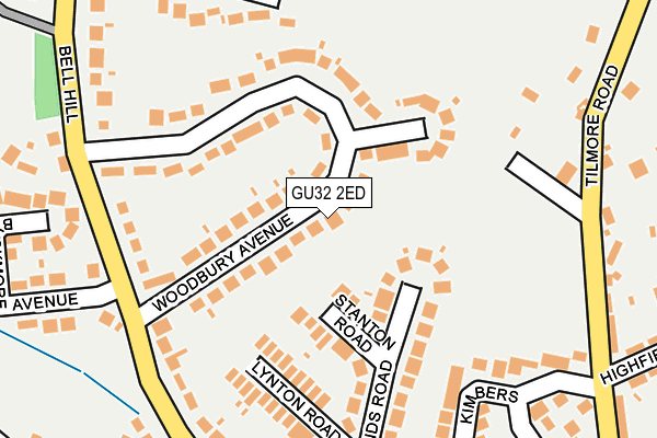 GU32 2ED map - OS OpenMap – Local (Ordnance Survey)