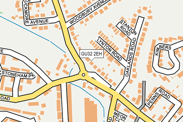 GU32 2EH map - OS OpenMap – Local (Ordnance Survey)
