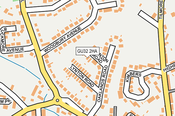 GU32 2HA map - OS OpenMap – Local (Ordnance Survey)