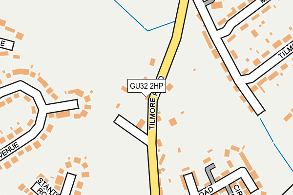 GU32 2HP map - OS OpenMap – Local (Ordnance Survey)