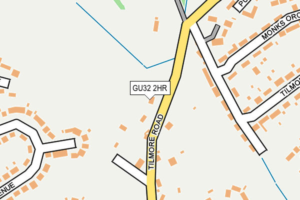 GU32 2HR map - OS OpenMap – Local (Ordnance Survey)
