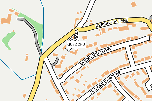 GU32 2HU map - OS OpenMap – Local (Ordnance Survey)