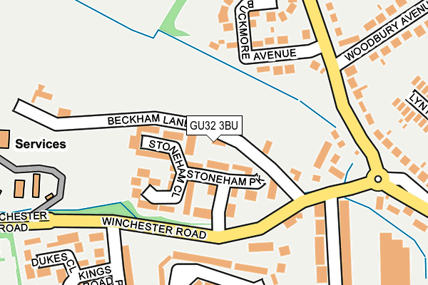 Map of ACURO ASSOCIATES LTD at local scale