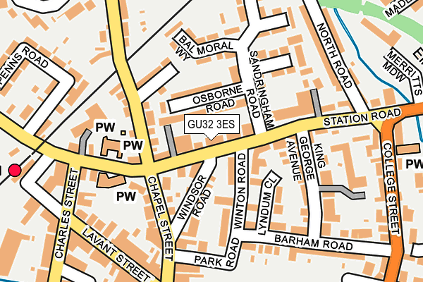 Map of PBH TAKEAWAY LTD at local scale