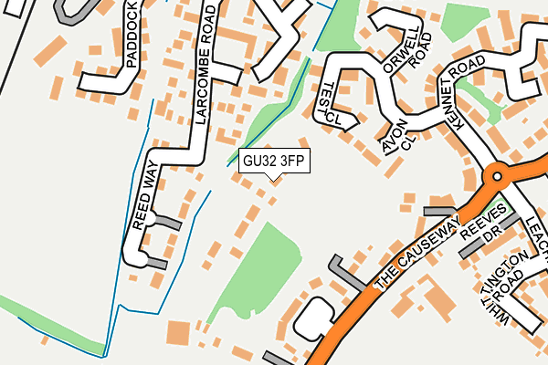 GU32 3FP map - OS OpenMap – Local (Ordnance Survey)